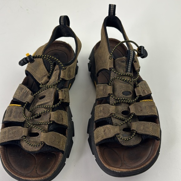 KEEN Men's Dark Brown Outdoor Waterproof Sandals - Picture 3 of 13